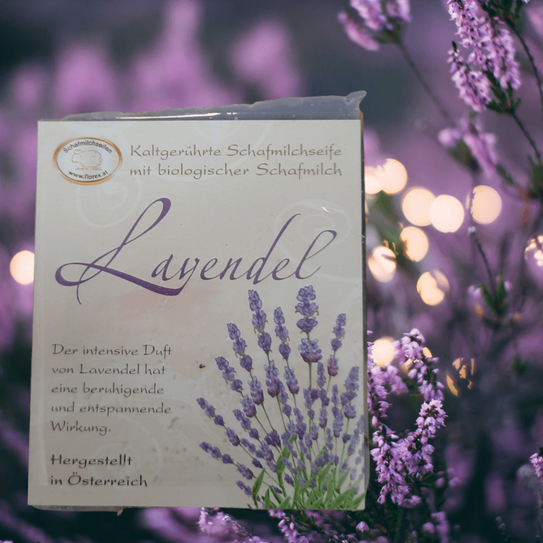 Kaltgerührte Schafmilchseife Lavendel - Seifenwelt.ch