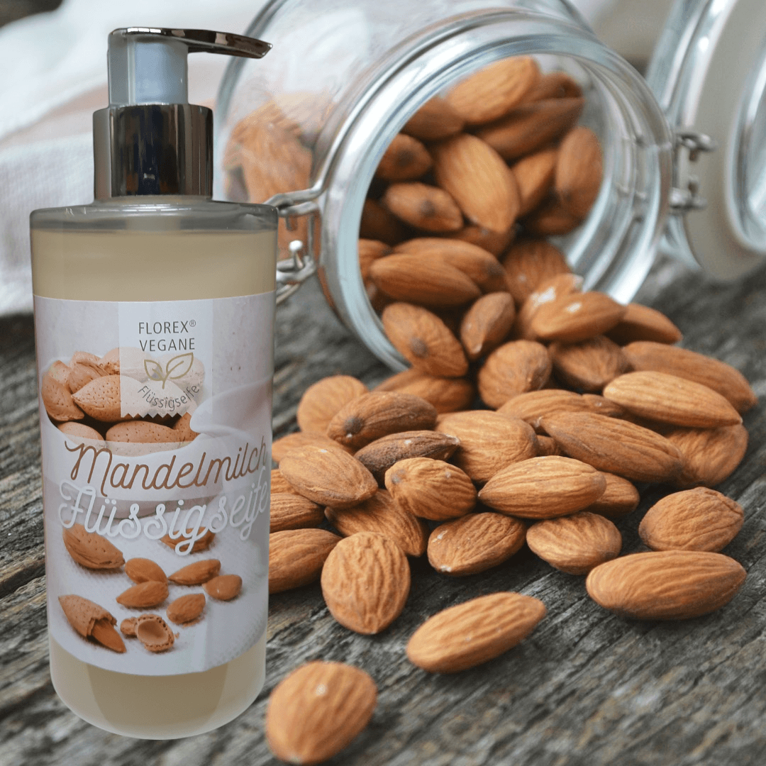 Florex Vegane Flüssigseife Mandelmilch