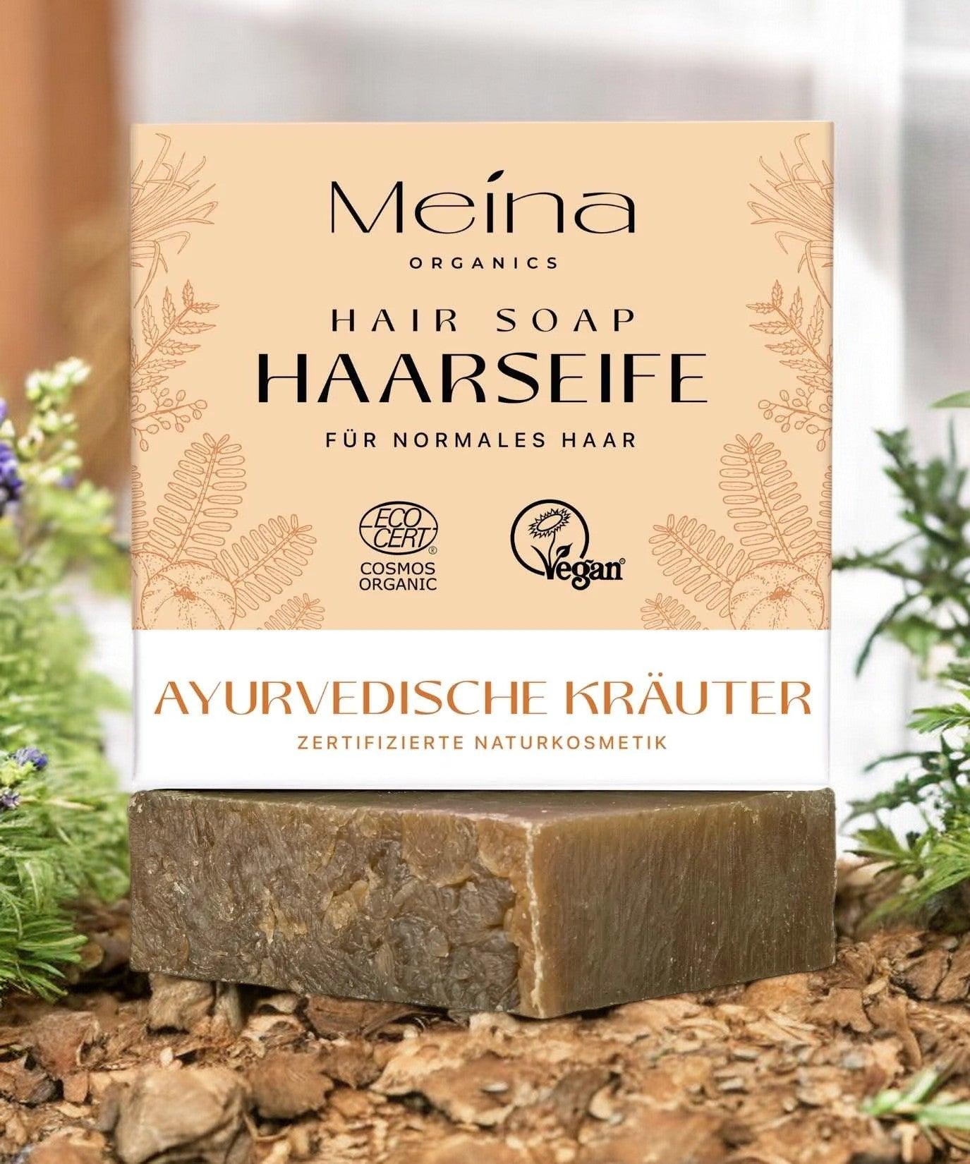 Meina Haarseife ayurvedische Kräuter