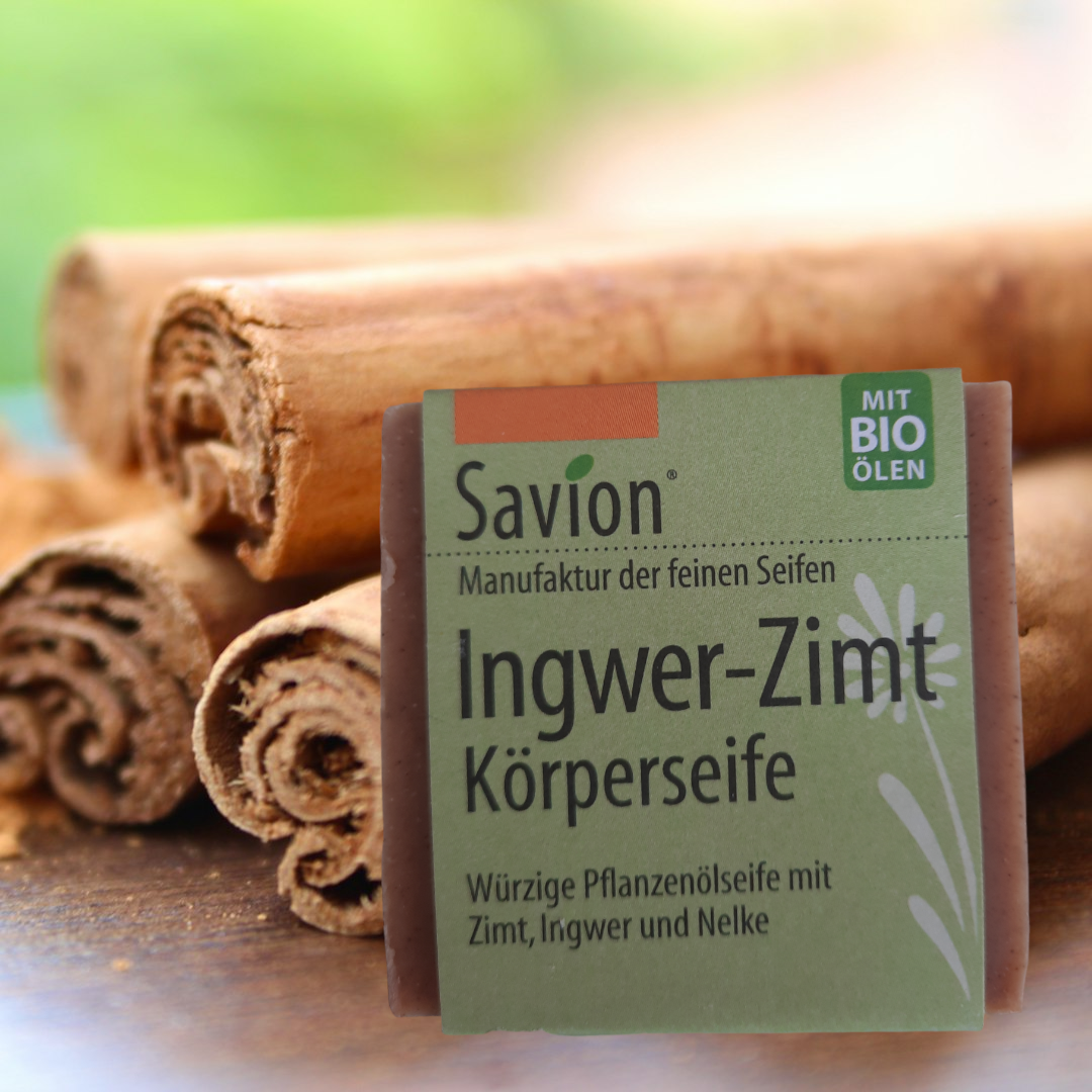Ingwer-Zimt Körperseife