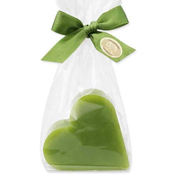 Florex Schafmilchseife Herz midi plus 65g, Lemongras - Seifenwelt.ch