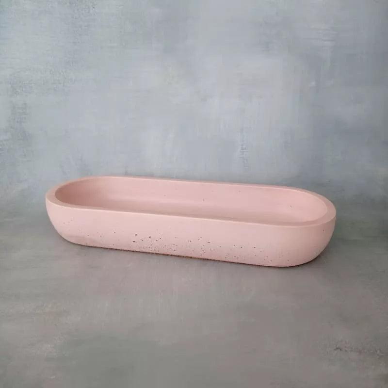 Zabel Seifenschale/Tablett BELLA rosa - Seifenwelt.ch